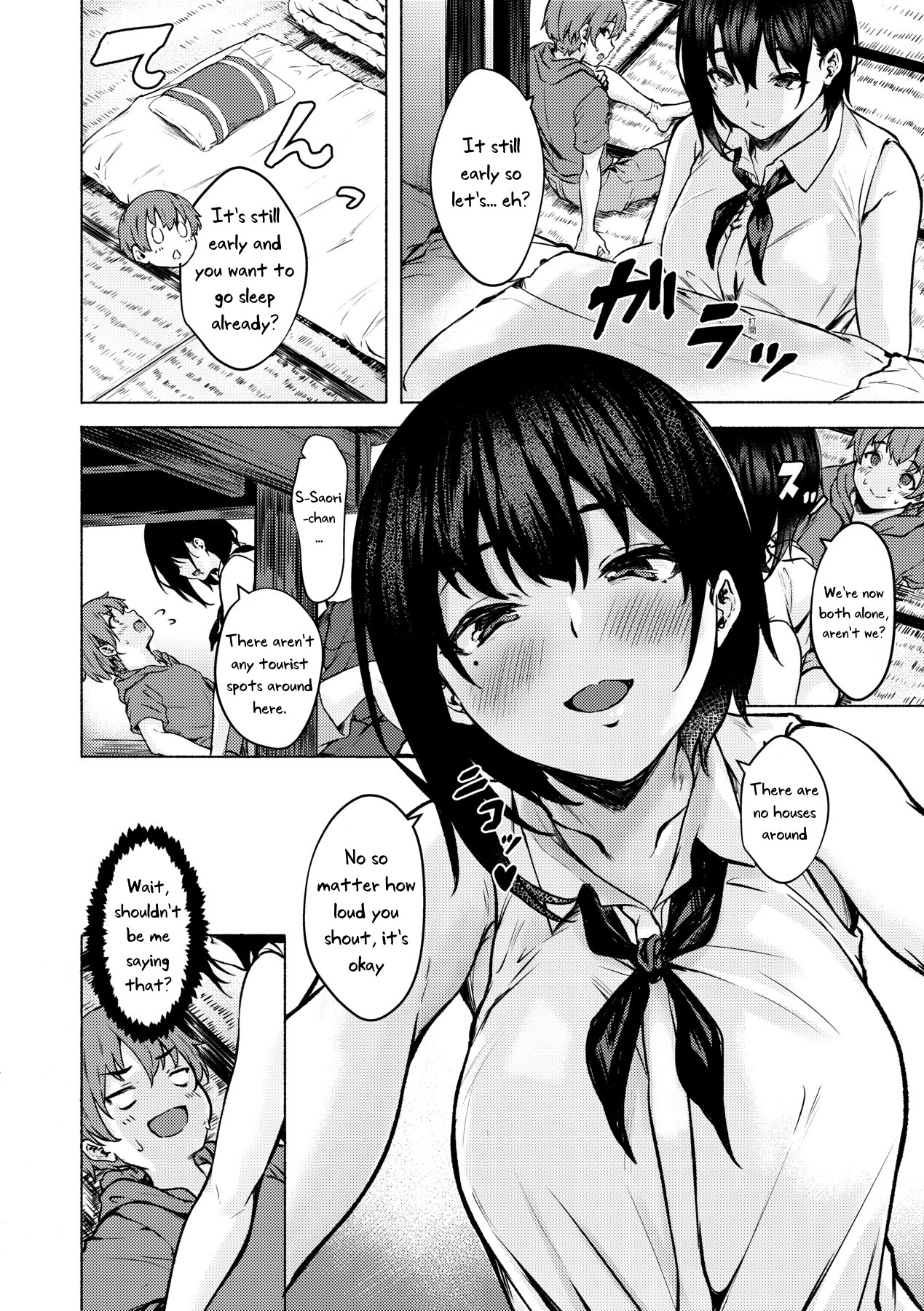 Hentai Manga Comic-Saori-chan is Clumsily and Sexy-Read-5